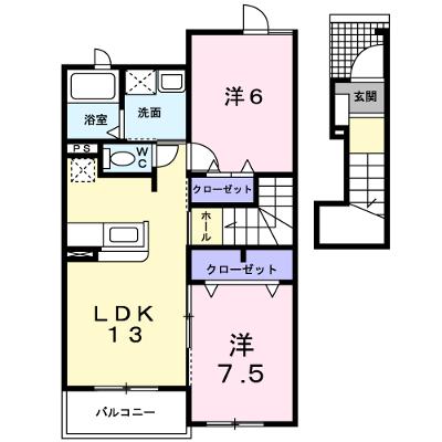 ガーデンヒルズ 202【管理NO：1-017586001-02020】 ★家具家電は申し込み後に搬入しますの物件画像