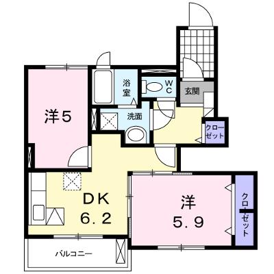 シャンテフルール 102【管理NO：1-015132101-01020】 ★家具家電は申し込み後に搬入しますの物件画像