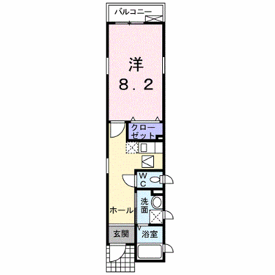 カーサ　ピッコーラ 101【管理NO：1-014509801-01010】 ★家具家電は申し込み後に搬入します★ ★2026年10月下旬入居可能★の物件画像