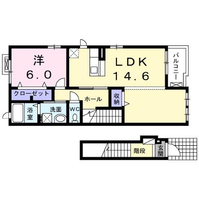 ラウンド・ハピネス 202【管理NO：1-018015801-02020】 ★家具家電は申し込み後に搬入します 2026年08月上旬入居可能の物件画像