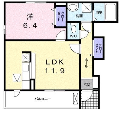 シルエーラ．Ⅰ 101【管理NO：1-015486801-01010】 ★家具家電は申し込み後に搬入します★の物件画像
