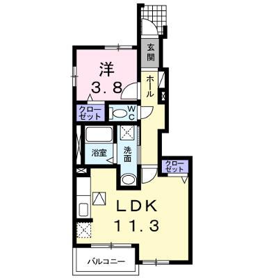 アルページュ 103【管理NO：1-016567301-01030】 ★家具家電は申し込み後に搬入しますの物件画像
