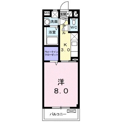 フリーデ３７３伊賀 107【管理NO：1-014874301-01060】 ★家具家電は申し込み後に搬入しますの物件画像