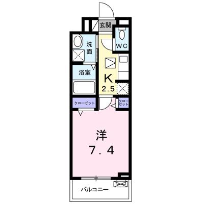 オーヴェスト　アンビエンテ　Ⅰ 102【管理NO：1-026299202-01020】 ★家具家電は申し込み後に搬入します 2026年07月中旬入居可能の物件画像