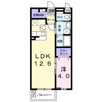 クラール寺方元町 102【管理NO：1-020507701-01020】 ★家具家電は申し込み後に搬入します 2026年08月中旬入居可能の物件画像