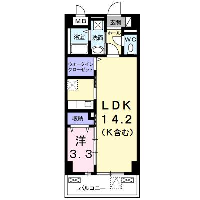 カーザ宮之前 303【管理NO：1-017846101-03030】 ★家具家電は申し込み後に搬入します 2026年08月中旬入居可能の物件画像