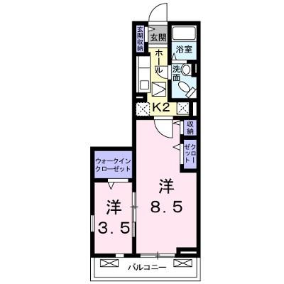 ソレイユ・道 103【管理NO：1-016109701-01030】 ★家具家電は申し込み後に搬入しますの物件画像