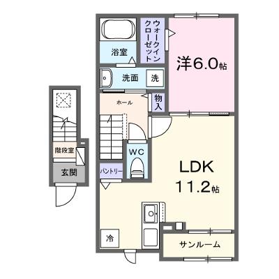 フランアンジュ 203【管理NO：1-028631601-02030】 ★家具家電は申し込み後に搬入します 2026年08月下旬入居可能の物件画像