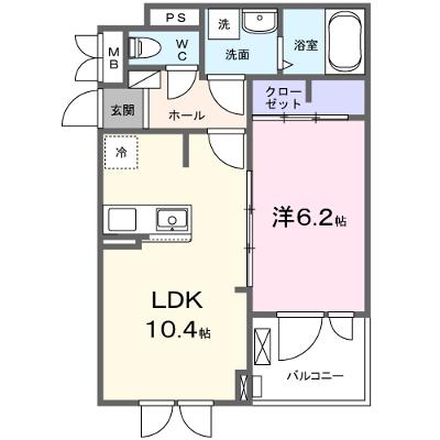 大日町３丁目アパート 205【管理NO：1-028485301-02040】 ★家具家電は申し込み後に搬入します 2026年11月中旬入居可能の物件画像