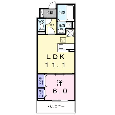 ウィズ　バディーズ 102【管理NO：1-028477201-01020】 ★家具家電は申し込み後に搬入します 2026年09月下旬入居可能の物件画像