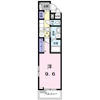 プリムローズ 103【管理NO：1-026348601-01030】 ★家具家電は申し込み後に搬入しますの物件画像