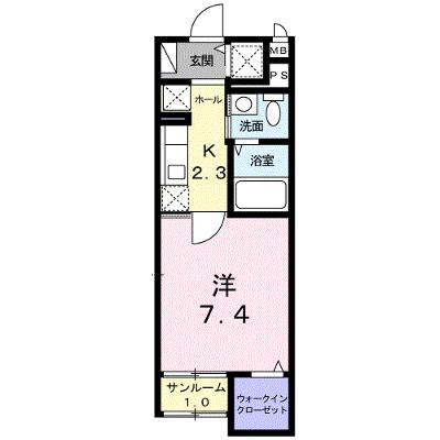 ココ・リヴァージュ 103【管理NO：1-021051701-01030】 ★家具家電は申し込み後に搬入しますの物件画像
