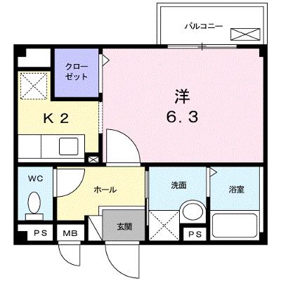 クラールブリーゼ 101【管理NO：1-015347201-01010】 ★家具家電は申し込み後に搬入しますの物件画像