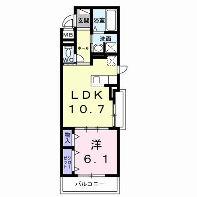 Ｍ．ｂｏｎｉｔｏ 201【管理NO：1-027863201-02010】 ★家具家電は申し込み後に搬入しますの物件画像