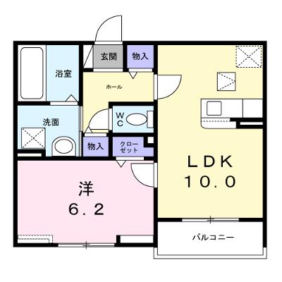 エスポワール 105【管理NO：1-027599501-01040】 ★家具家電は申し込み後に搬入しますの物件画像