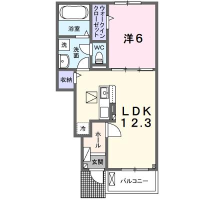 ハーモニアス　オーブ 102【管理NO：1-026986901-01020】 ★家具家電は申し込み後に搬入しますの物件画像