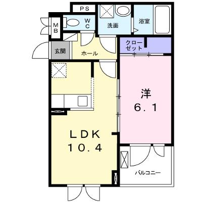 カーサフェリーチェ 205【管理NO：1-025039601-02040】 ★家具家電は申し込み後に搬入します 2026年07月下旬入居可能の物件画像