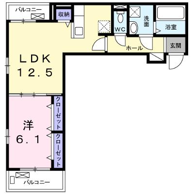 カーサフェリーチェ 202【管理NO：1-025039601-02020】 ★家具家電は申し込み後に搬入します 2026年07月下旬入居可能の物件画像