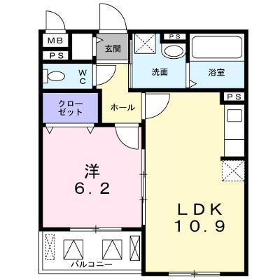 ヴィリダーリウム　上山手 203【管理NO：1-024400301-02030】 ★家具家電は申し込み後に搬入しますの物件画像