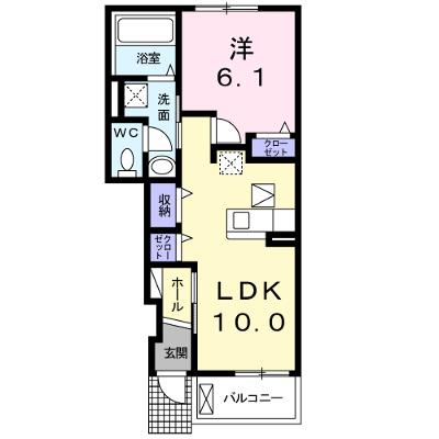 エアリ　フロント 103【管理NO：1-024141701-01030】 ★家具家電は申し込み後に搬入します 2026年07月中旬入居可能の物件画像