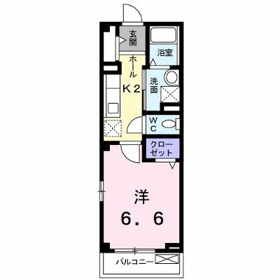 ドゥーエ　コーキ 205【管理NO：1-016981001-02040】 ★家具家電は申し込み後に搬入します 2026年07月中旬入居可能の物件画像