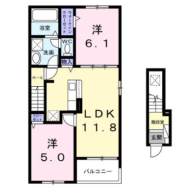 Ｓａｌｌｉｅｒ 203【管理NO：1-028527701-02030】 ★家具家電は申し込み後に搬入します 2026年08月下旬入居可能の物件画像