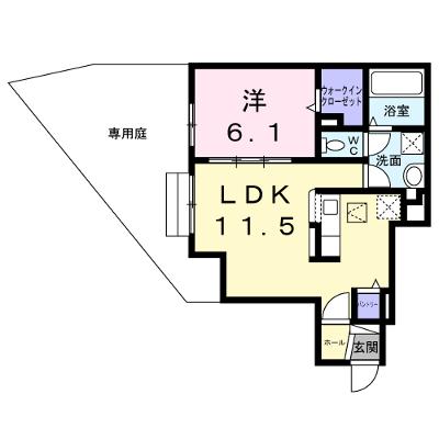 Ｓａｌｌｉｅｒ 101【管理NO：1-028527701-01010】 ★家具家電は申し込み後に搬入します 2026年08月下旬入居可能の物件画像