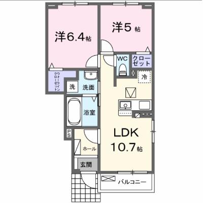 クラール倉治Ｅ 103【管理NO：1-028498001-01030】 ★家具家電は申し込み後に搬入します 2026年09月下旬入居可能の物件画像