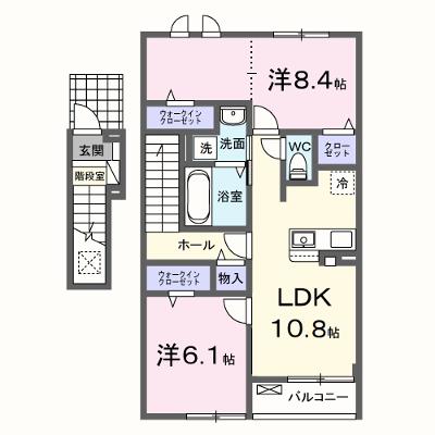 クラール倉治Ｃ 202【管理NO：1-028204703-02020】 ★家具家電は申し込み後に搬入します 2026年09月下旬入居可能の物件画像