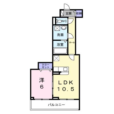 ユニゾン安満　Ａ棟 202【管理NO：1-028123901-02020】 ★家具家電は申し込み後に搬入します 2026年07月下旬入居可能の物件画像