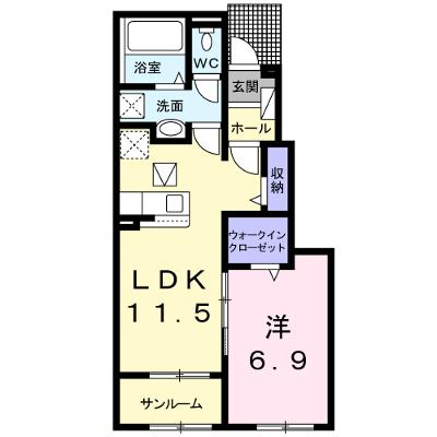 アドバンスⅠ 103【管理NO：1-026273801-01030】 2026年07月中旬入居可能の物件画像