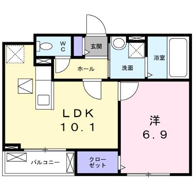 ハイツ若草 102【管理NO：1-025562501-01020】の物件画像
