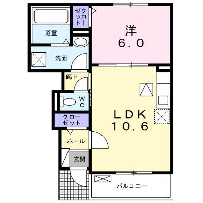 メゾンアレンヌⅠ 102【管理NO：1-023870701-01020】 ★家具家電は申し込み後に搬入します 2026年08月上旬入居可能の物件画像