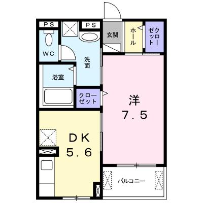 ルノワール 302【管理NO：1-023665801-03020】 ★家具家電は申し込み後に搬入します 2026年07月上旬入居可能の物件画像