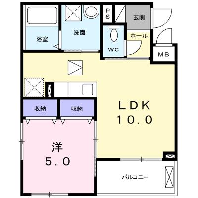 メゾン　ヒュッゲ 105【管理NO：1-023471201-01040】 ★家具家電は申し込み後に搬入しますの物件画像