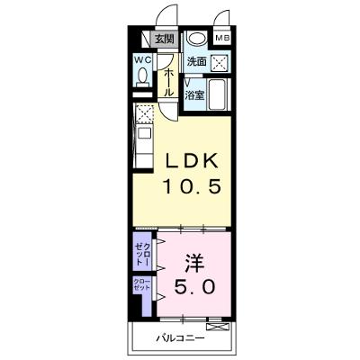 西田中ヒルズ 502【管理NO：1-021668301-05020】 ★家具家電は申し込み後に搬入します 2026年07月中旬入居可能の物件画像