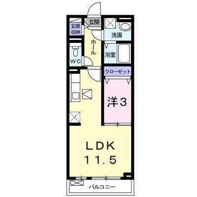 カームリー　トスィーム 102【管理NO：1-020519001-01020】 ★家具家電は申し込み後に搬入します 2026年07月上旬入居可能の物件画像