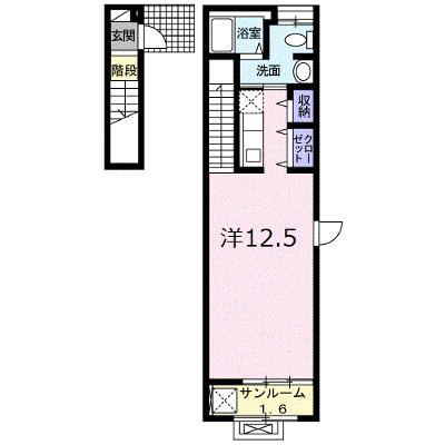 カーサ摩耶　Ⅱ 201【管理NO：1-020253501-02010】 ★家具家電は申し込み後に搬入します 2026年07月上旬入居可能の物件画像