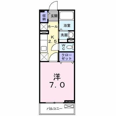 ジュ　メゾン 203【管理NO：1-020065001-02030】 ★家具家電は申し込み後に搬入しますの物件画像