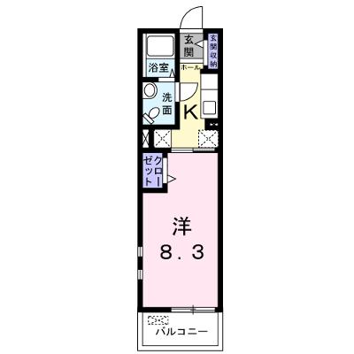 コリーヌ　ベルメゾン　Ｓ 205【管理NO：1-019374501-02040】 ★家具家電は申し込み後に搬入しますの物件画像