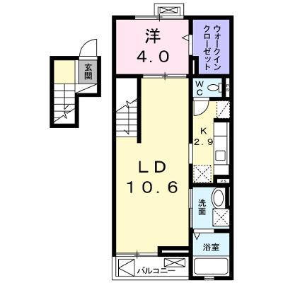 Ｌａ　Ｌｕｃｅ 406【管理NO：1-018506001-04050】 ★家具家電は申し込み後に搬入しますの物件画像