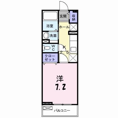 ミルトプラッツⅡ 202【管理NO：1-016664201-02020】 ★家具家電は申し込み後に搬入しますの物件画像