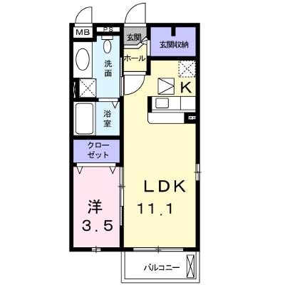 エヴァーハイム 101【管理NO：1-014942101-01010】 ★家具家電は申し込み後に搬入しますの物件画像