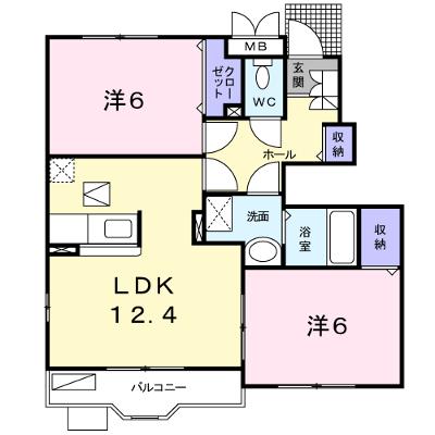 アルドーレ 107【管理NO：1-014425601-01060】 ★家具家電は申し込み後に搬入しますの物件画像