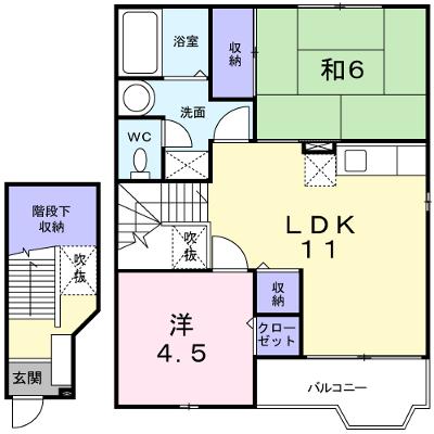 カサ・アビーテ 203【管理NO：1-010932001-02030】 ★家具家電は申し込み後に搬入しますの物件画像
