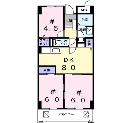 エストソレイユ 201【管理NO：1-007087101-02010】 ★家具家電は申し込み後に搬入します 2026年08月下旬入居可能の物件画像