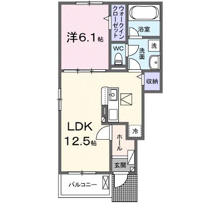 ランプ　タウン 101【管理NO：1-027064501-01010】 ★家具家電は申し込み後に搬入しますの物件画像