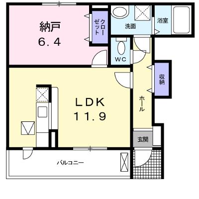 プラシード・カーサ 103【管理NO：1-018143301-01030】 ★家具家電は申し込み後に搬入します 2026年08月上旬入居可能の物件画像