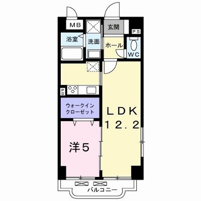 アプリコット　こさか 401【管理NO：1-016668501-04010】 ★家具家電は申し込み後に搬入しますの物件画像