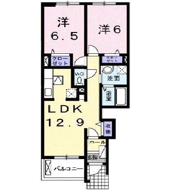 Ｆ・ロジャース 103【管理NO：1-014949701-01030】 ★家具家電は申し込み後に搬入しますの物件画像